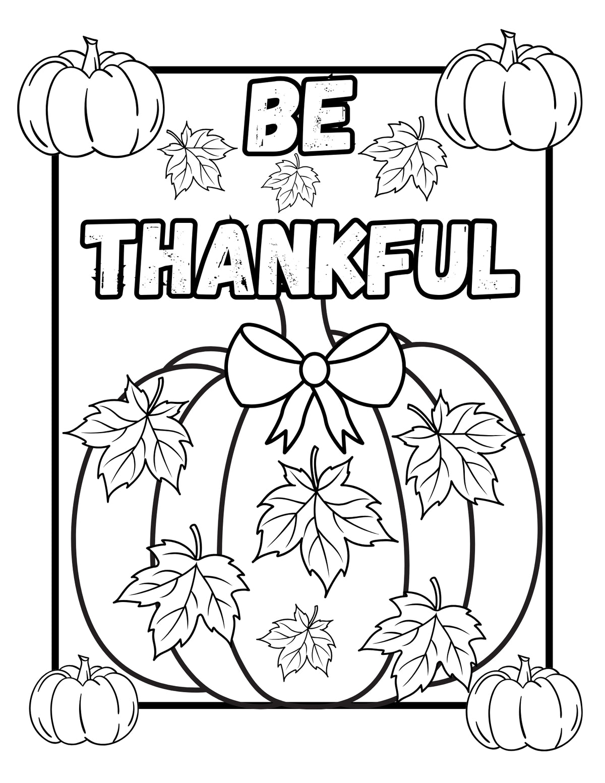 Oh, My Pumpkin: A Fall Coloring Book