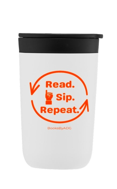 Read. Sip. Repeat. Tumbler