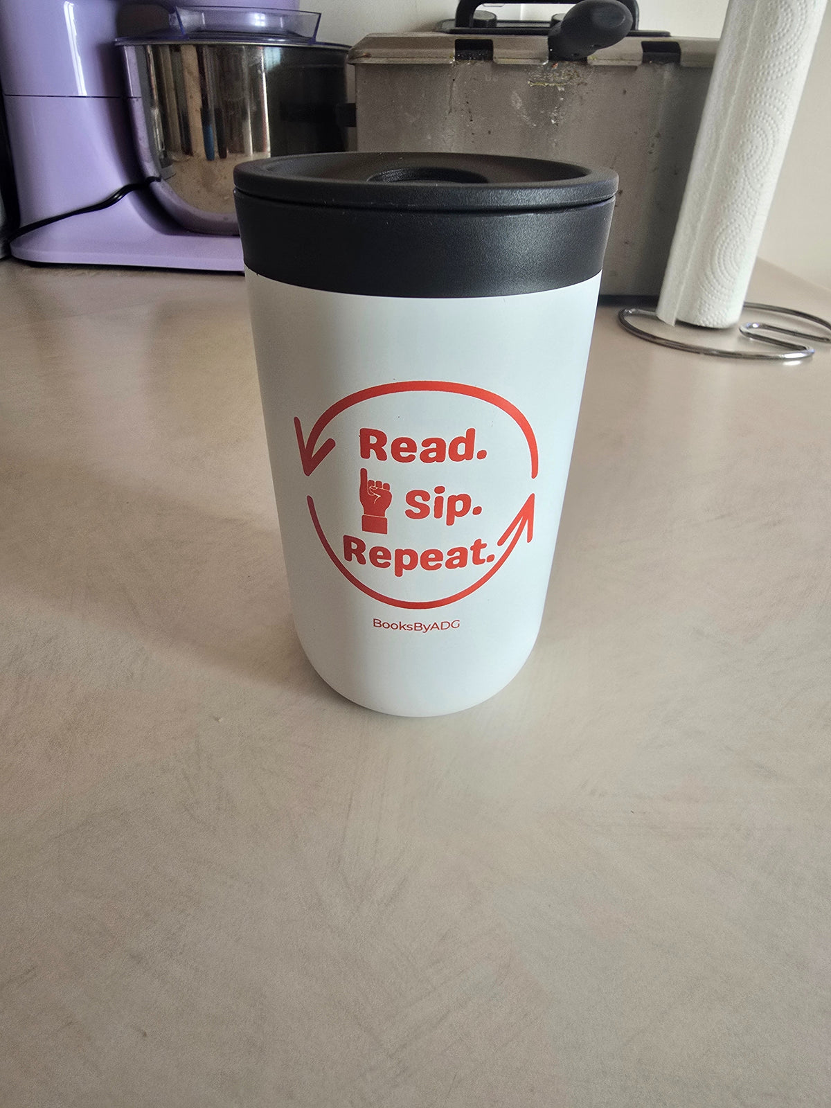 Read. Sip. Repeat. Tumbler